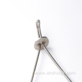 Aluminum silicate plate anchor